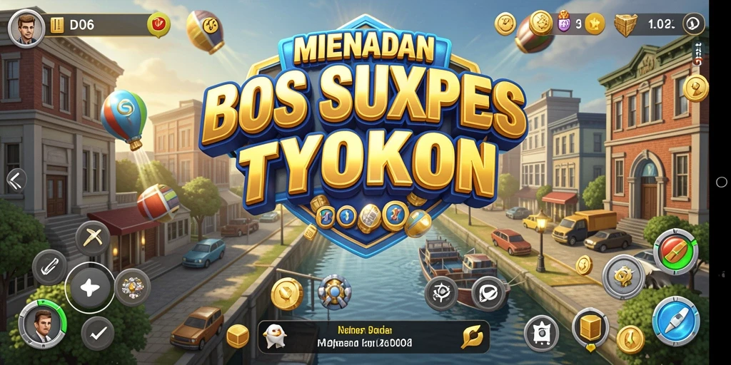 Gameplay D06 yang menarik dan penuh strategi Tycoon.
