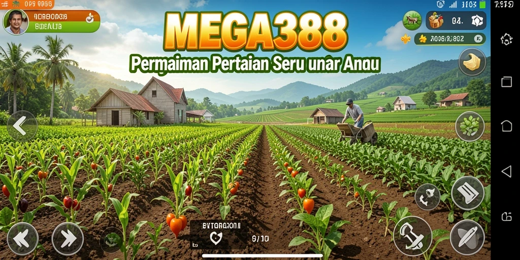 Menampilkan gameplay seru dalam pertanian yang menyenangkan.